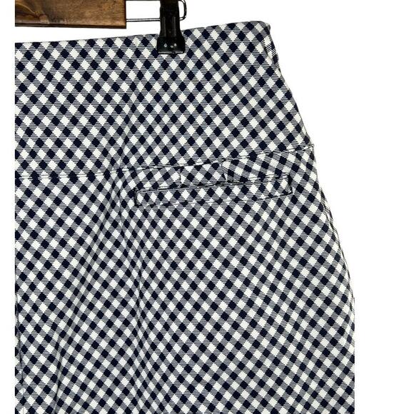 Lady Hagan Gingham Skort Navy & White Size 1X - Picture 5 of 7